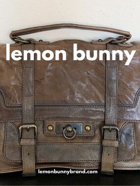 Frye Cameron Leather Satchel in Taupe Antique Pull Up (Brown) Excellent EUC